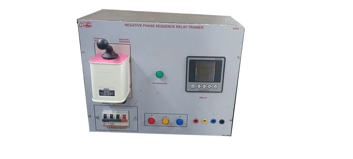 Negative Phase Sequence Relay with Panel      