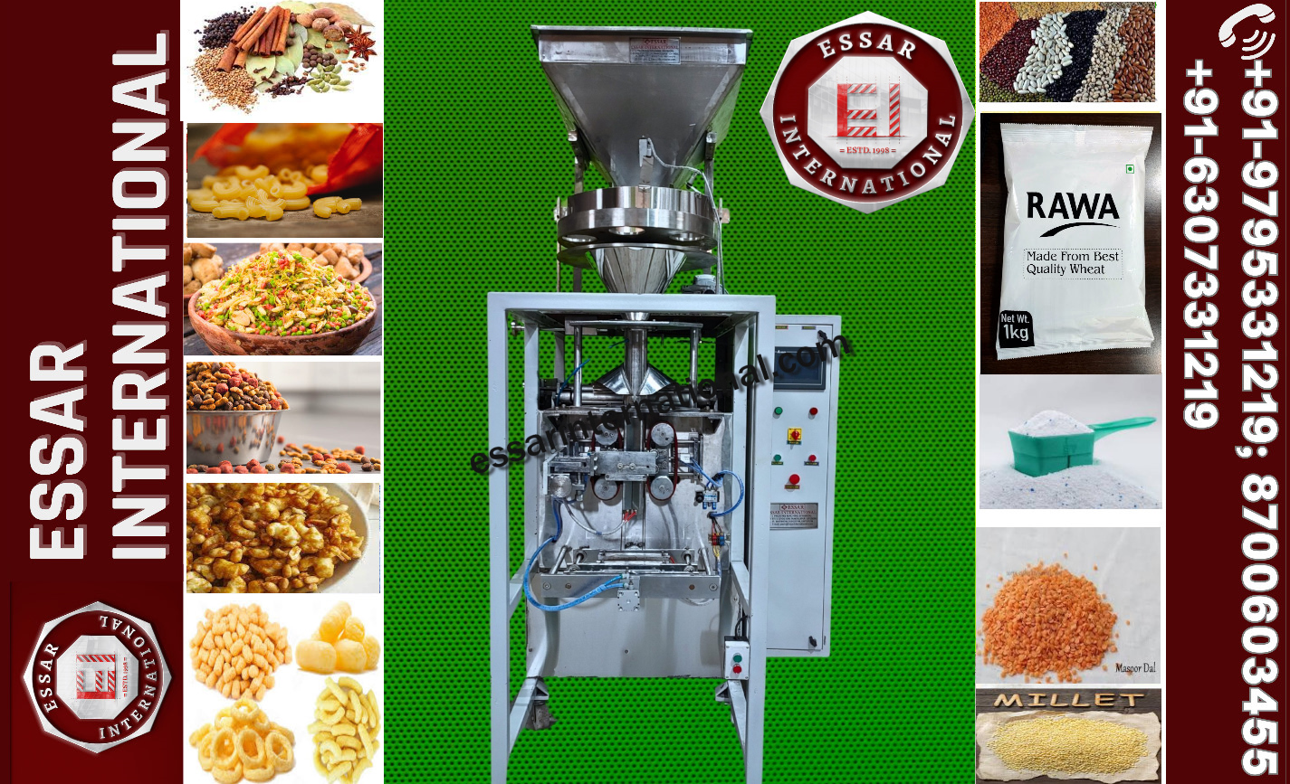 Cup filler pouch packing machine