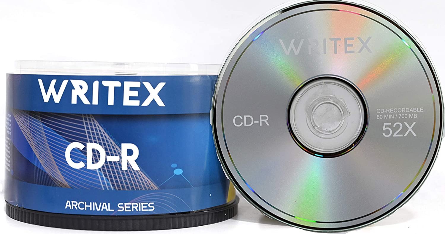 Writex CD Recordable Spindle Box 700 MB CD-R