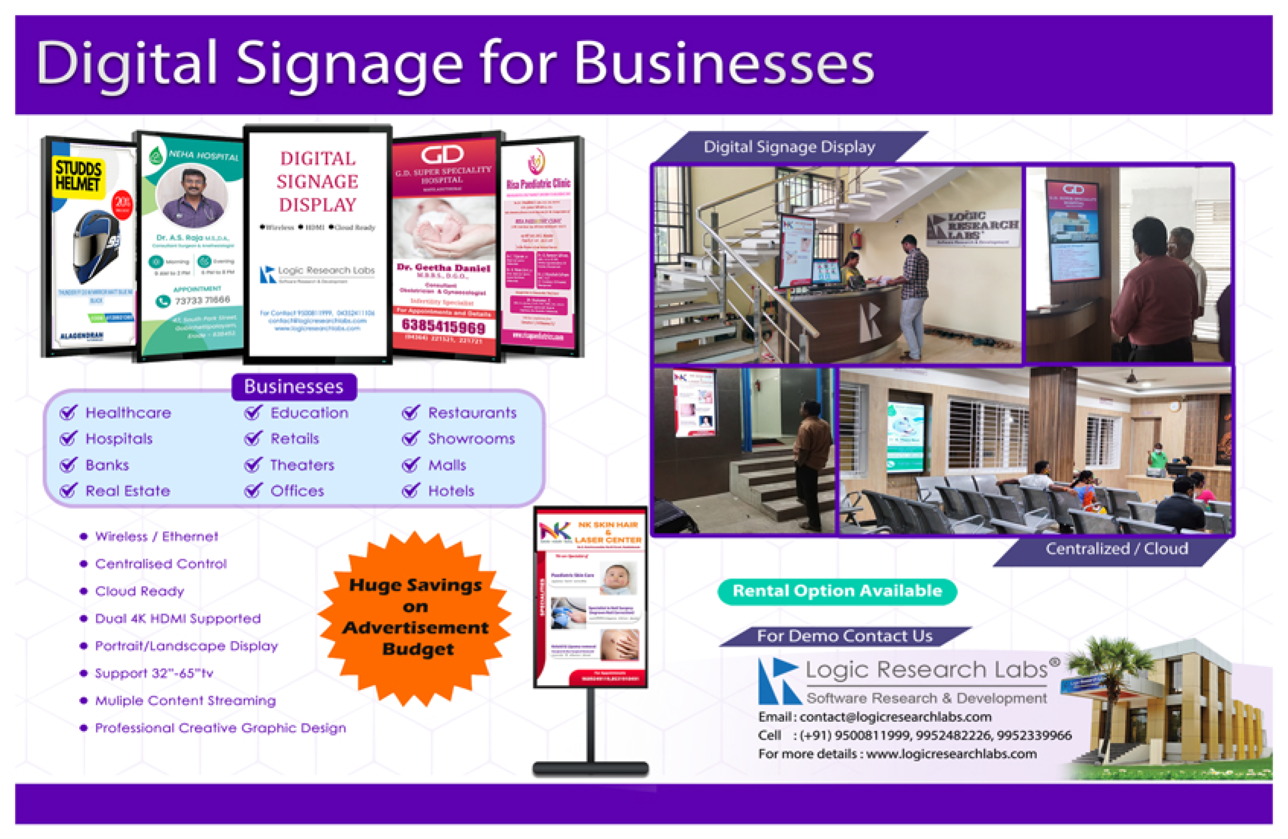 Cloud Digital Signage System