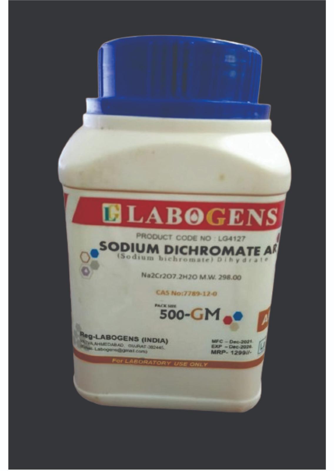 SODIUM DICHROMATE AR (SODIUM BICHROMATE ) DIHYDRATE