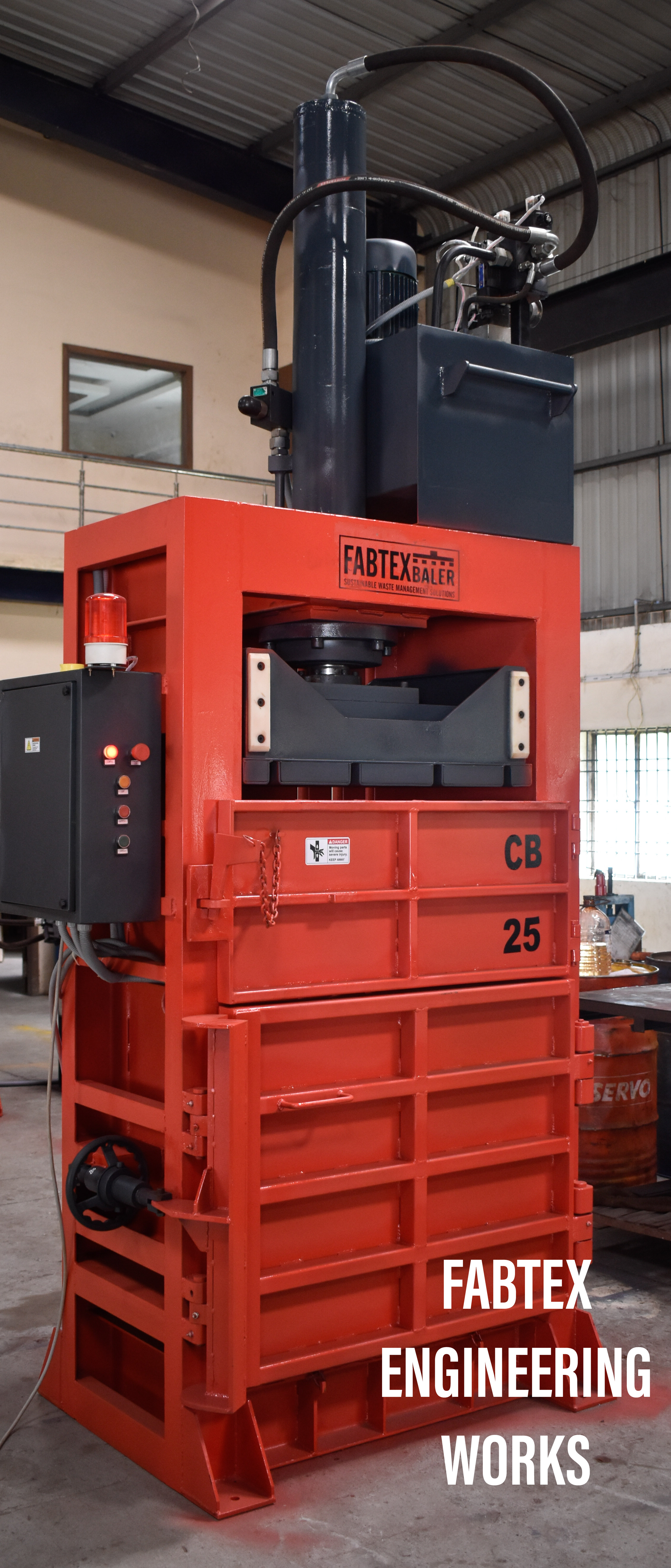Paper Baling Press