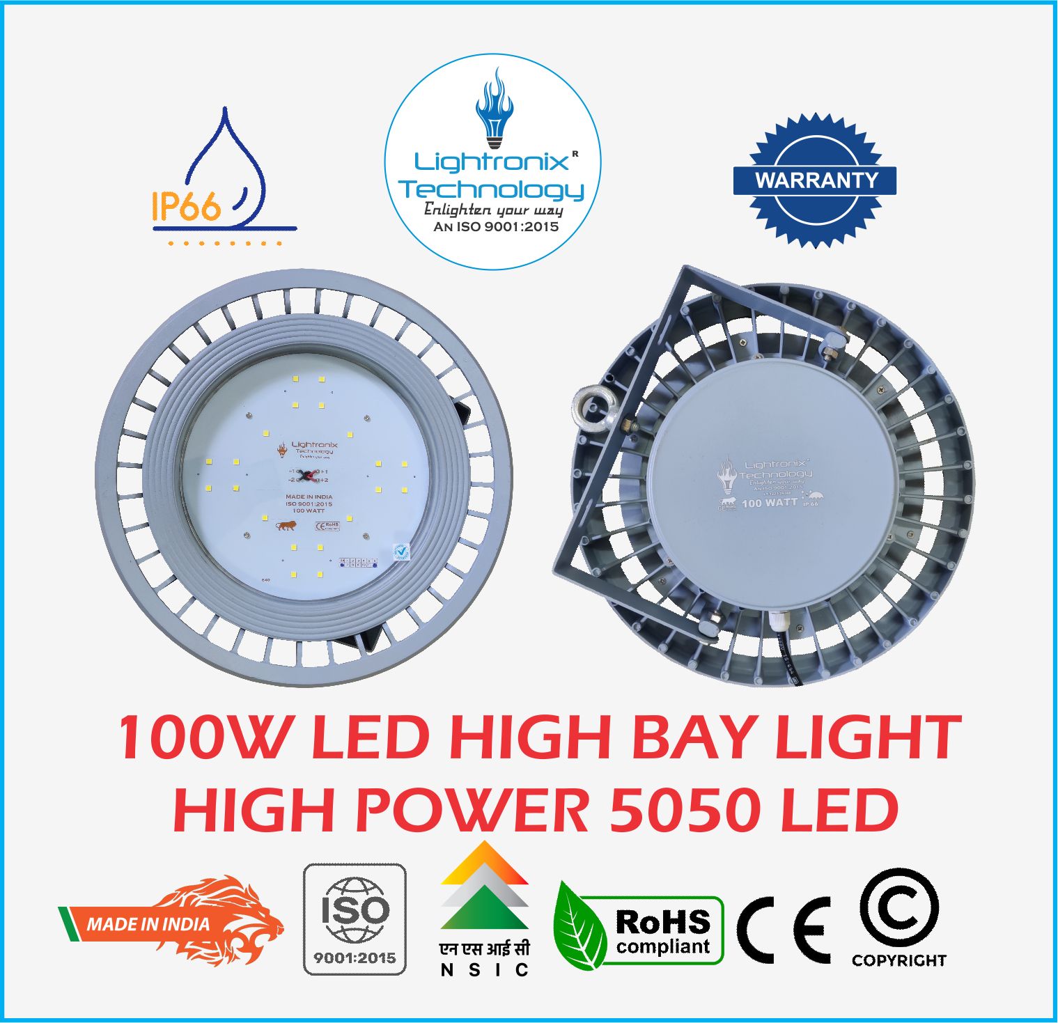 100W LED HIGH BAY LIGHT-5050