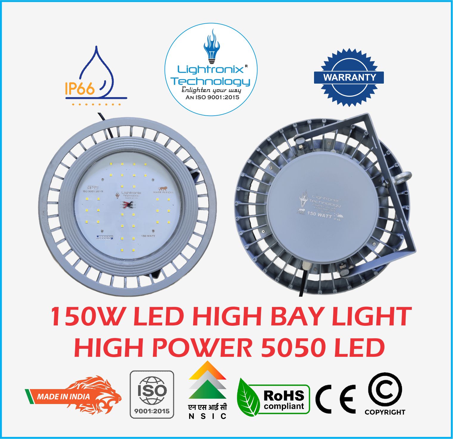 150W LED HIGH BAY LIGHT-5050