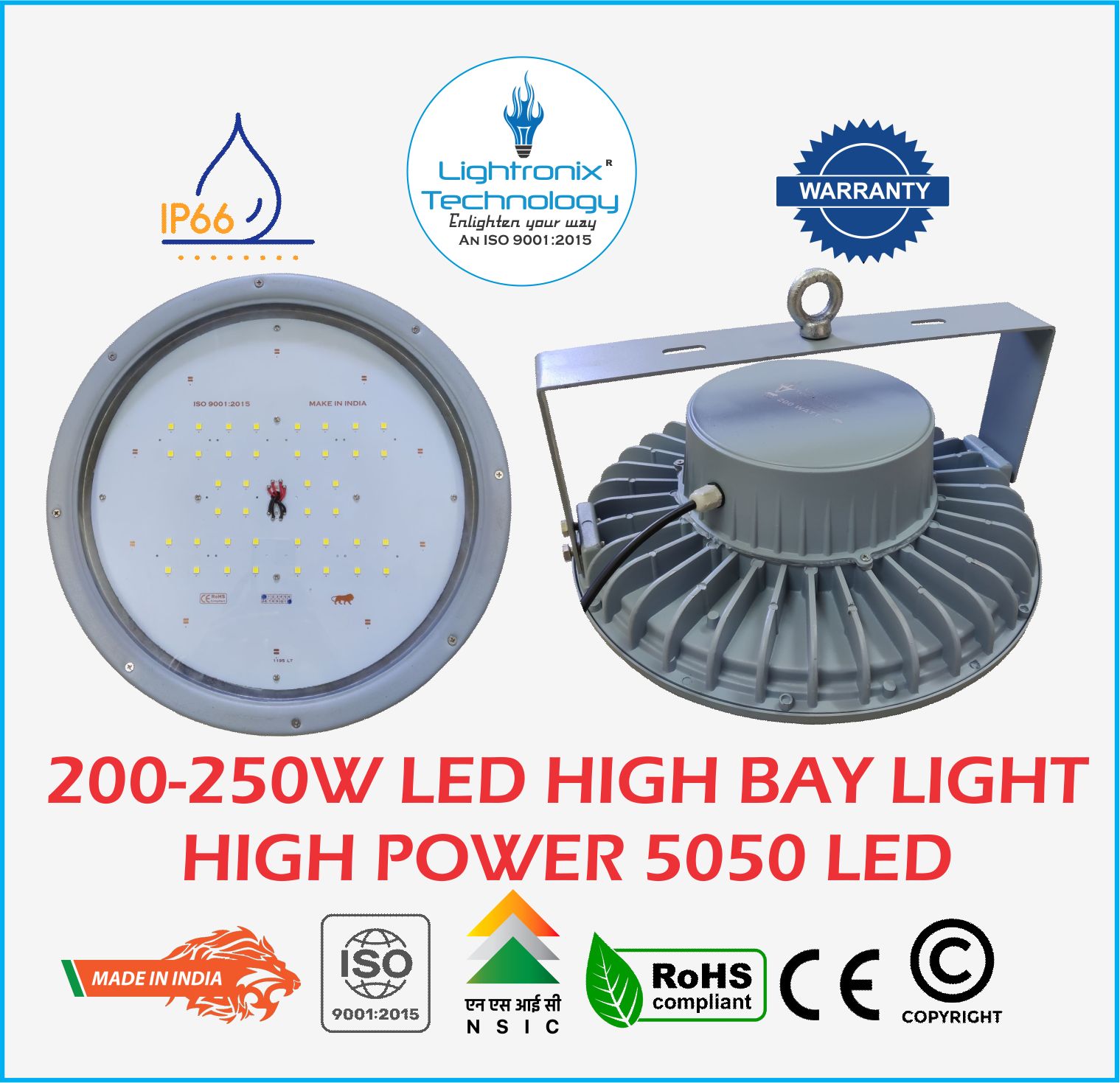 200W LED HIGH BAY LIGHT-5050