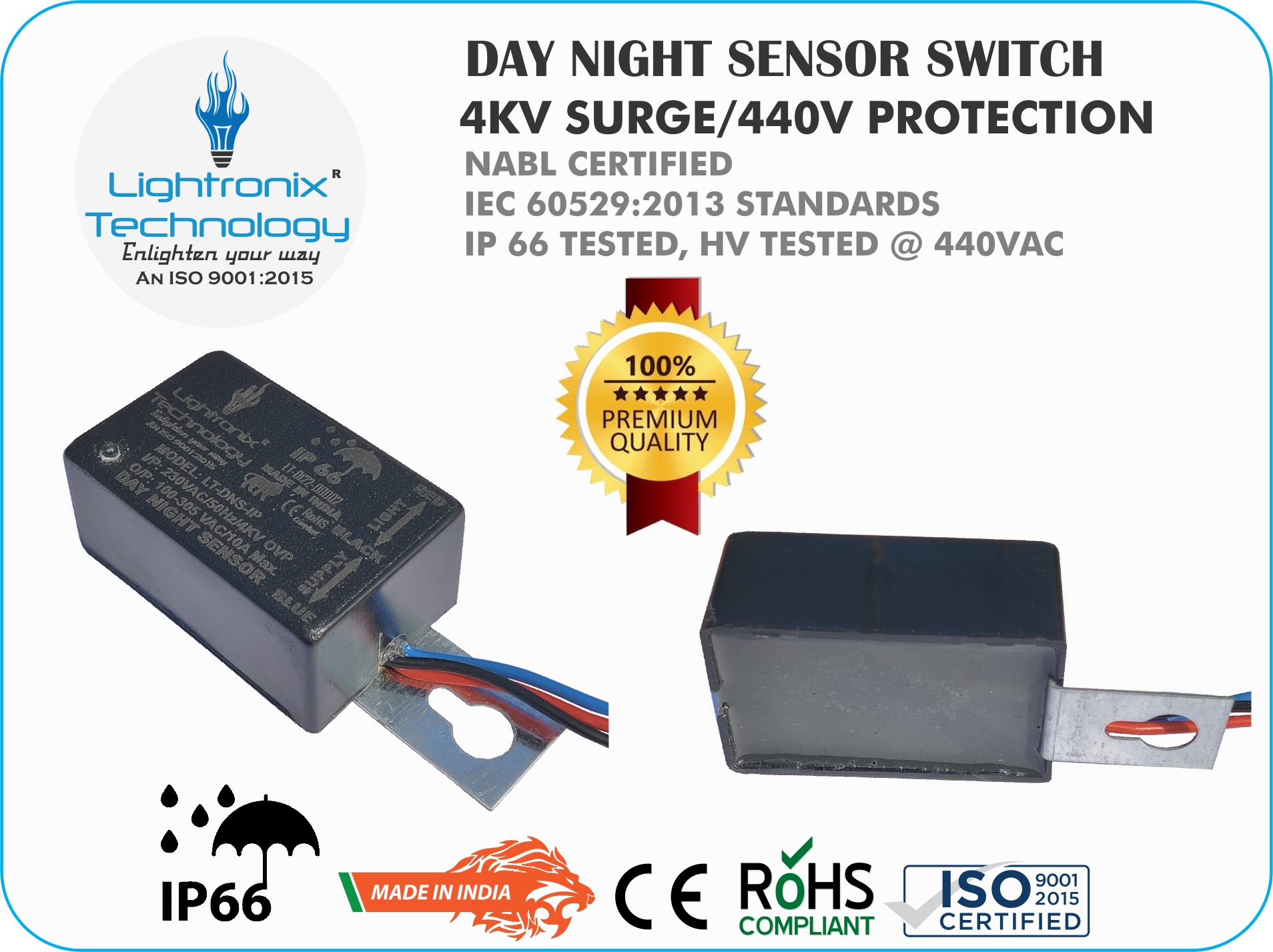 10A LDR SENSOR SWITCH