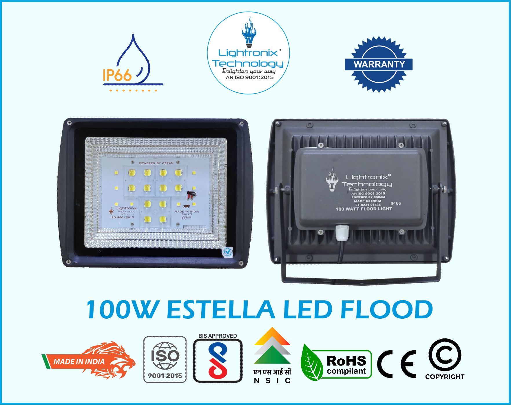 100W ESTELLA LED FLOOD LIGHT