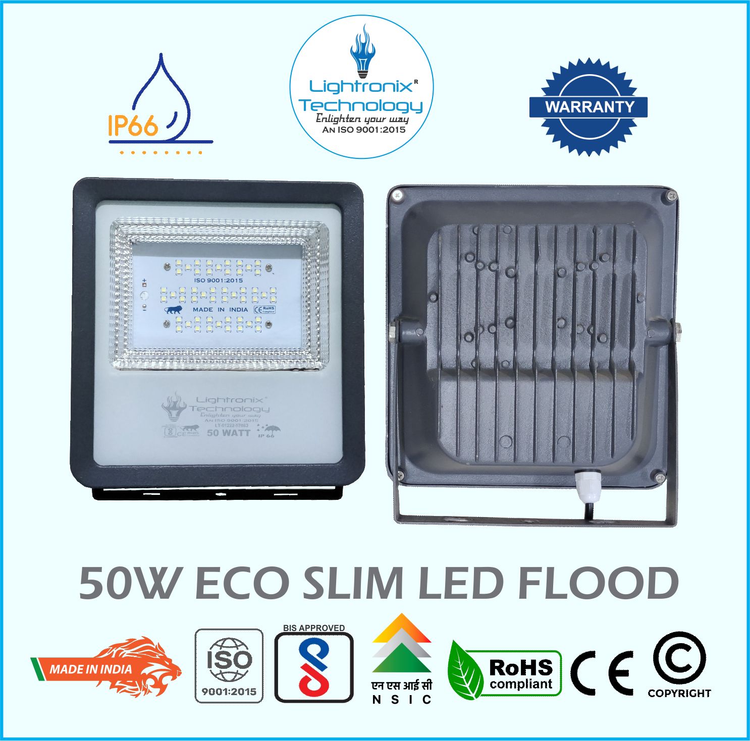 50W ECOSLIM LED FLOOD LIGHT