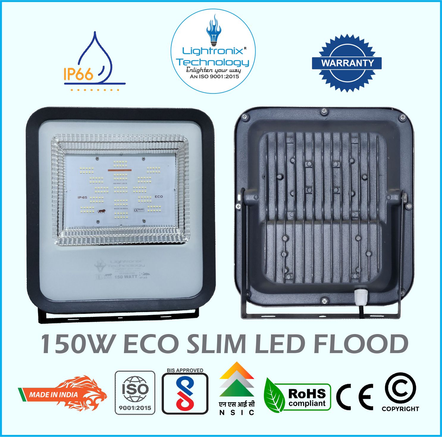 150W ECOSLIM LED FLOOD LIGHT