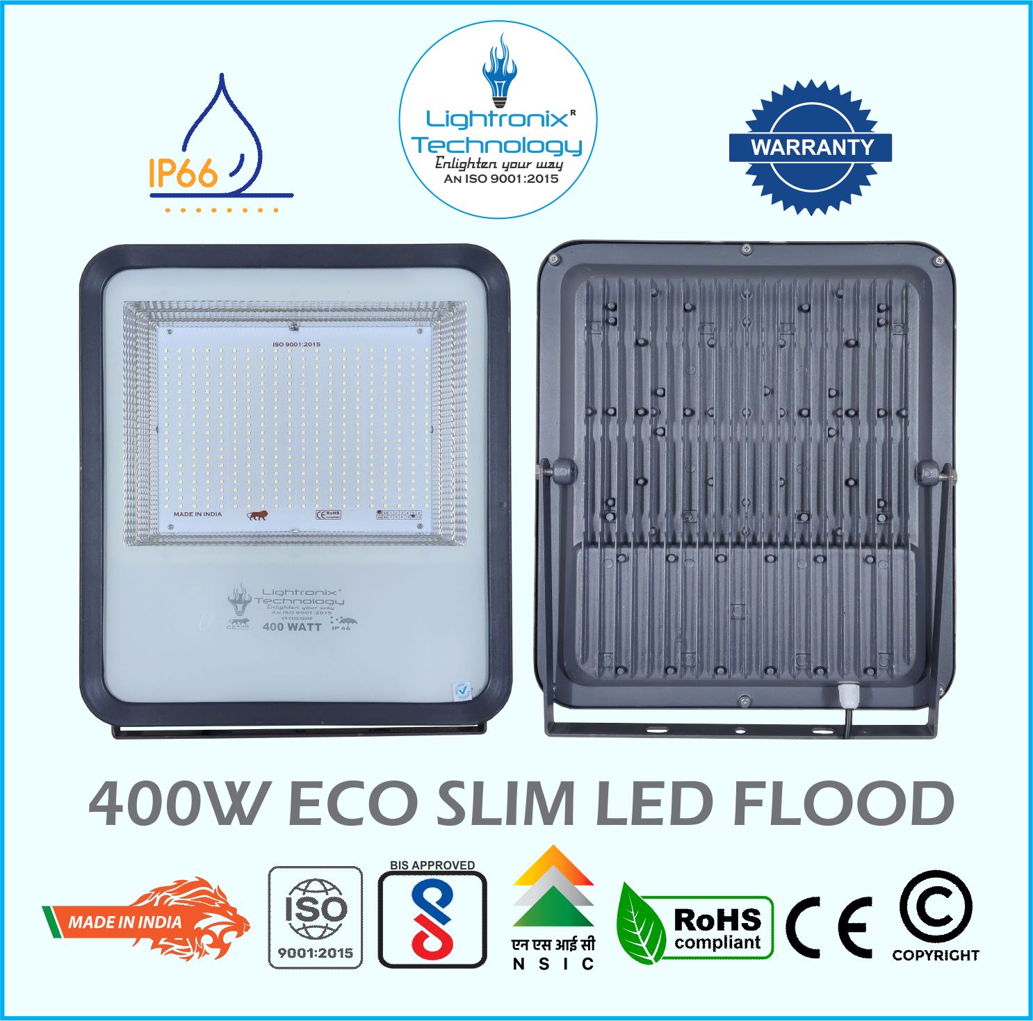 400W ECOSLIM LED FLOOD LIGHT