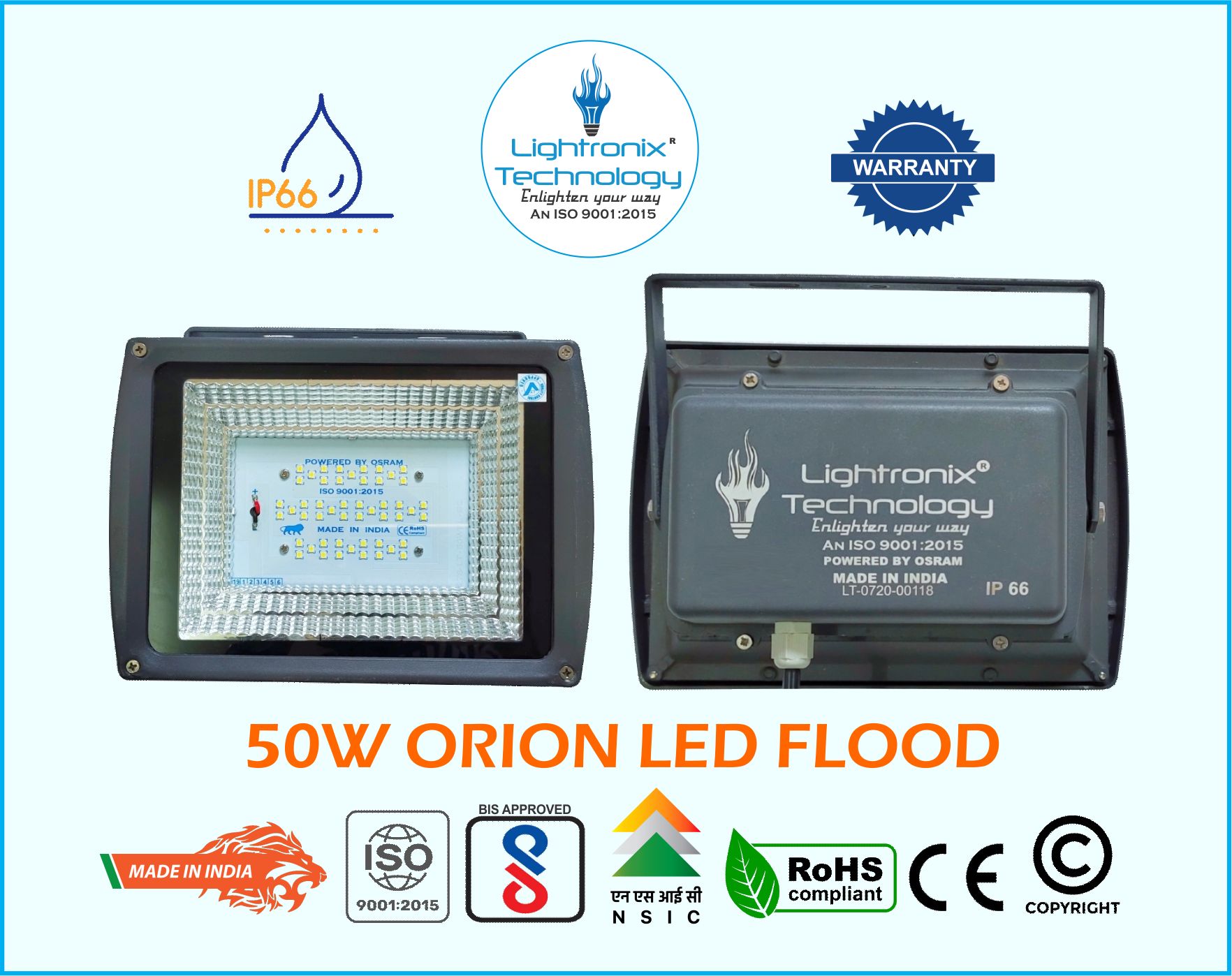 50W ORION LED FLOOD LIGHT