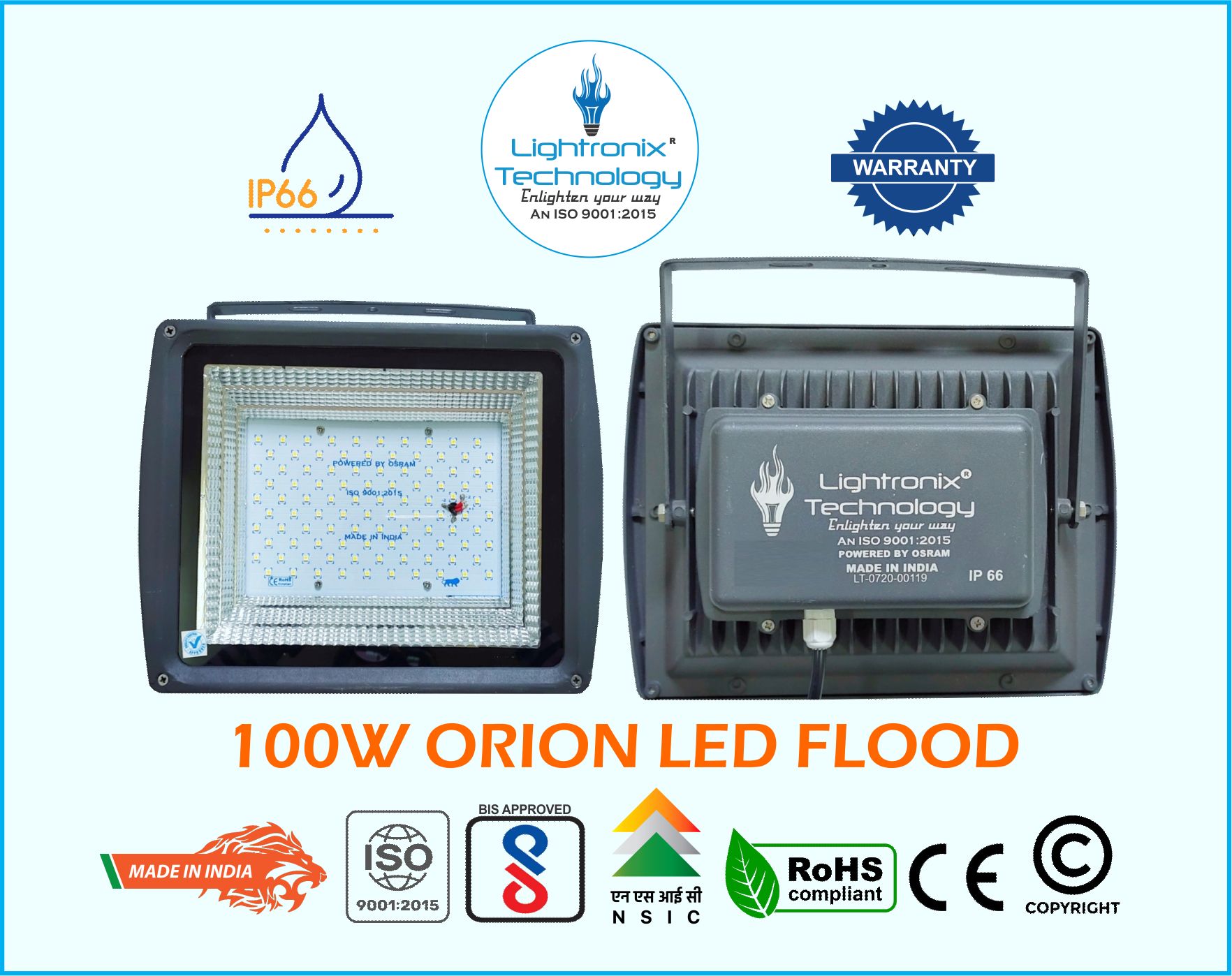 100W ORION LED FLOOD LIGHT