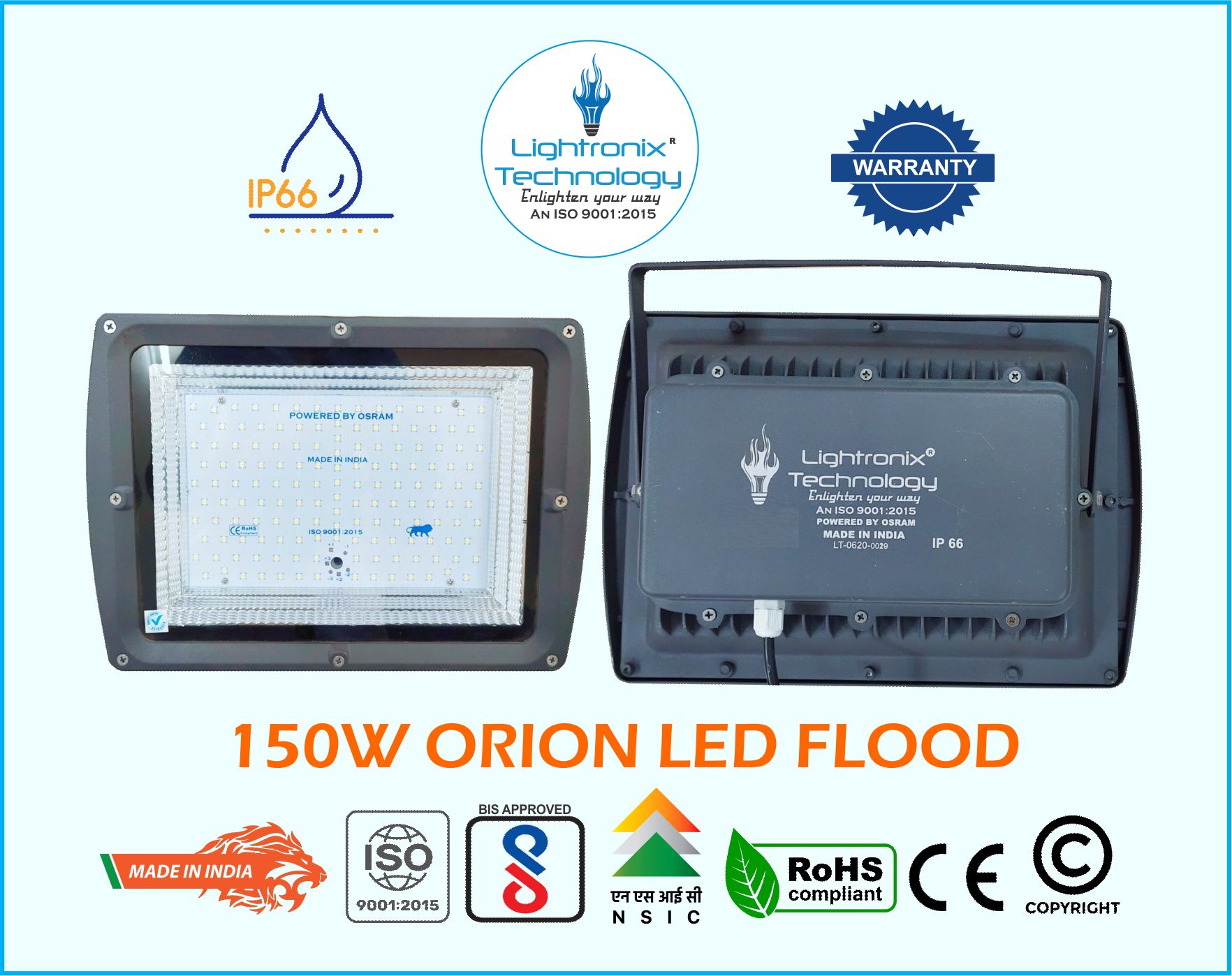 150W ORION LED FLOOD LIGHT