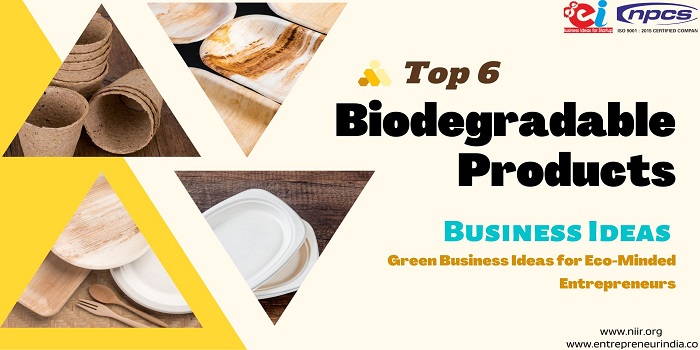 Project Report on Biodegradable Products Manufacturing