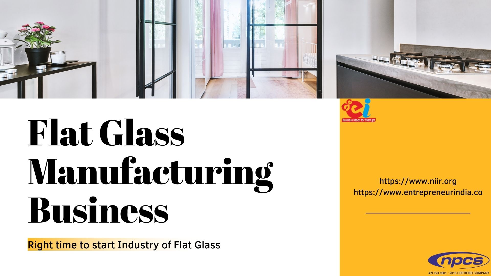 Project Report on Flat Glass Manufacturing