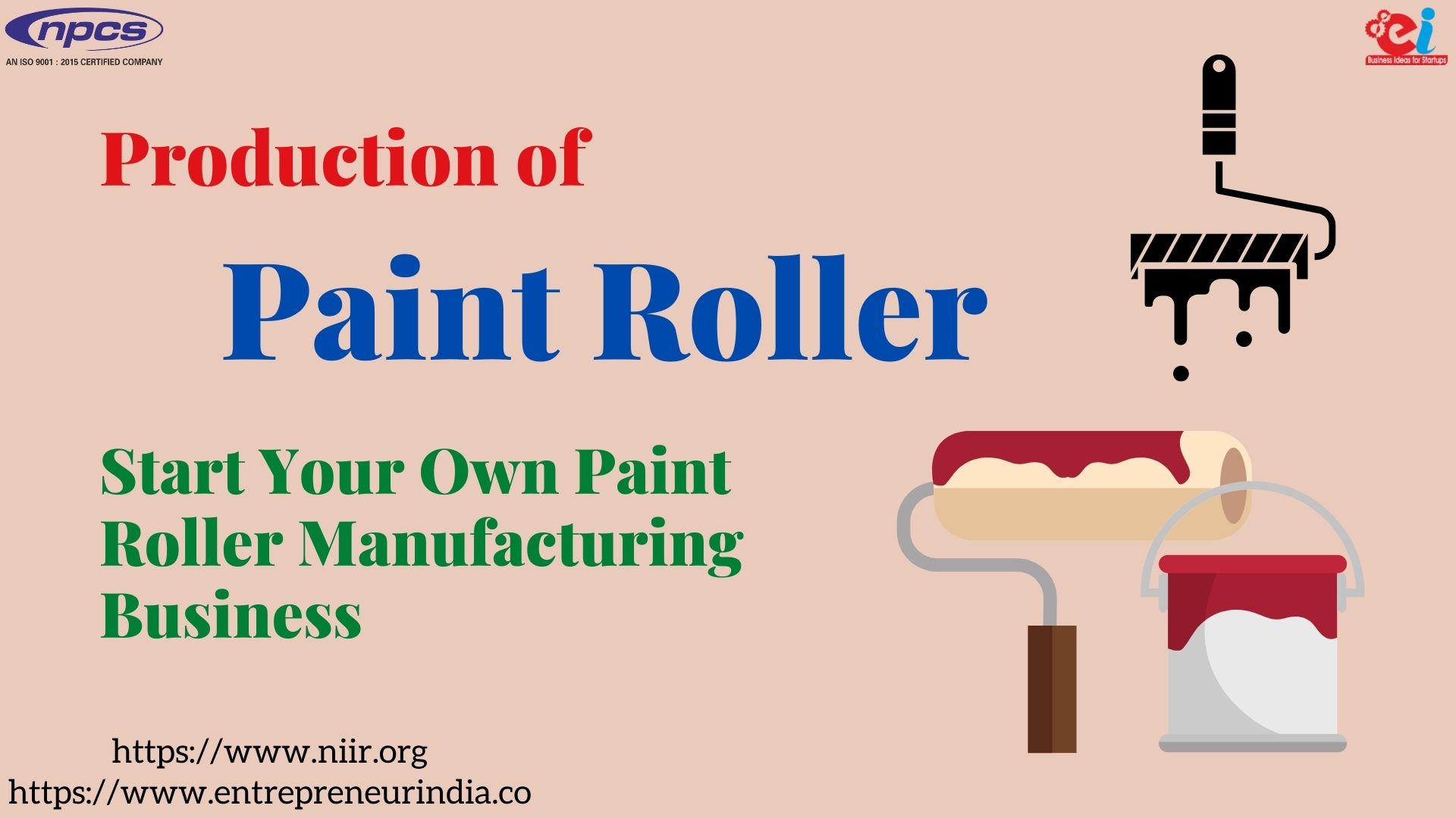  Project Report on Paint Rollers Manufacturing