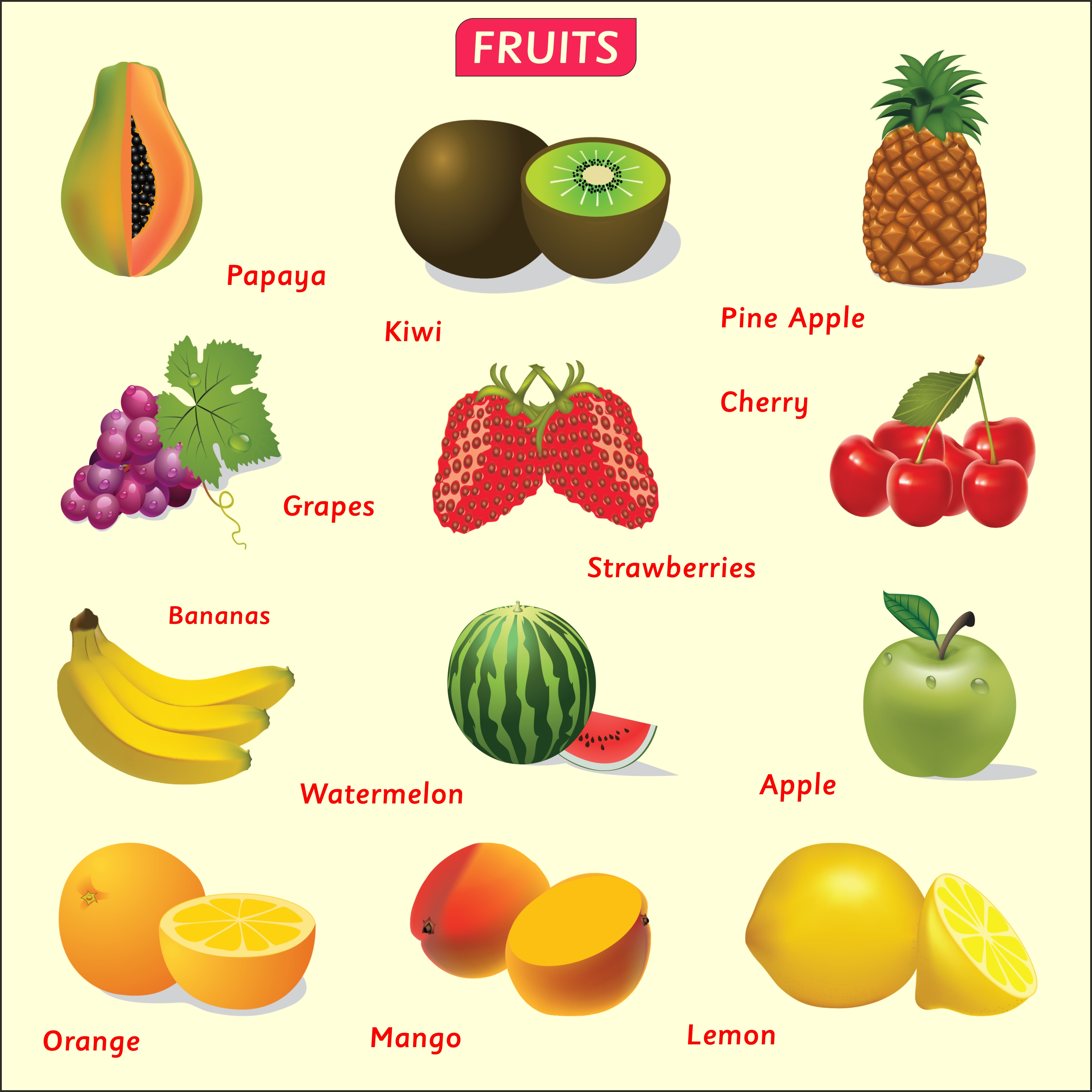 Unlock the joy of learning with our Fruits Name Matching Wooden Puzzle Board! Designed for curious toddlers aged 0-2.