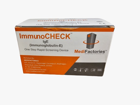 Immunocheck IGE raid Test Kit