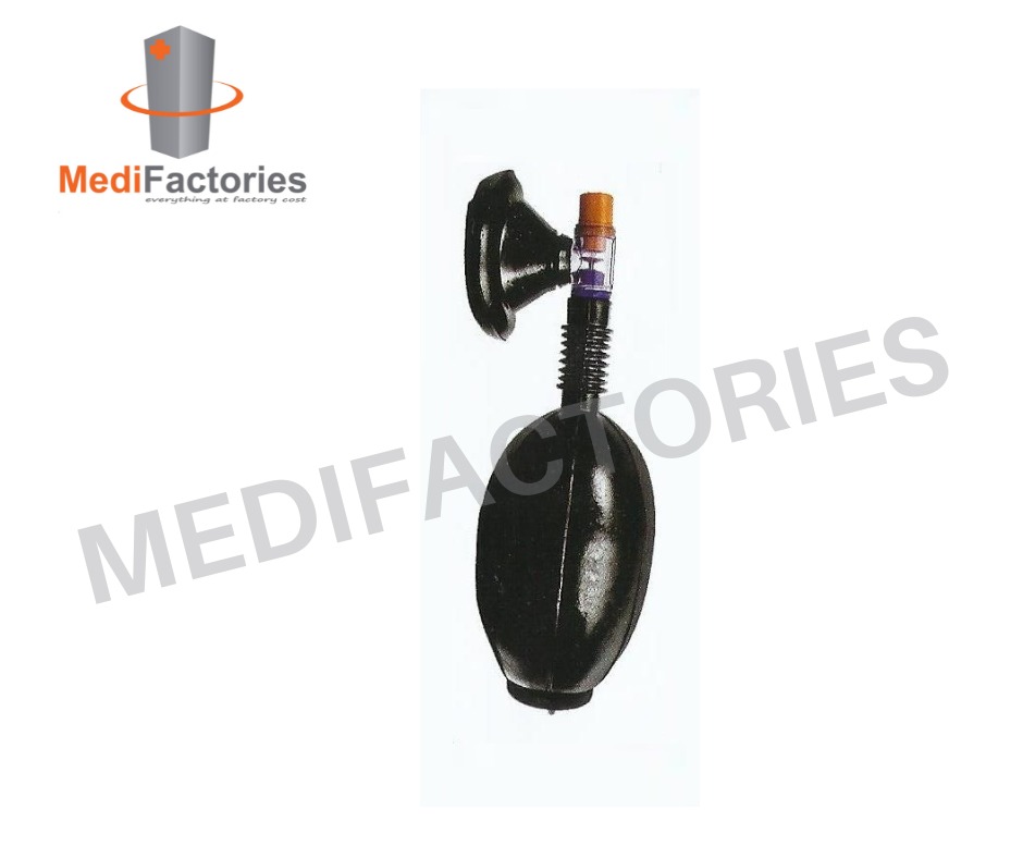 Black-rubber-non-autoclave-adult-resuscitator