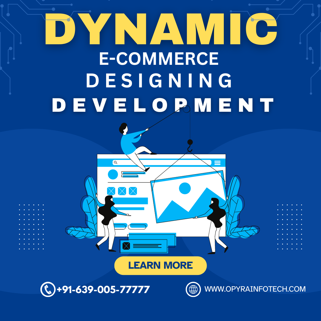 Dynamic E- Commerce Designing &  Development