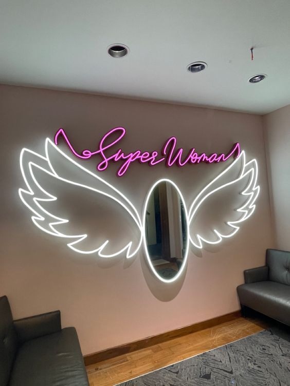 Wings Neon Light 