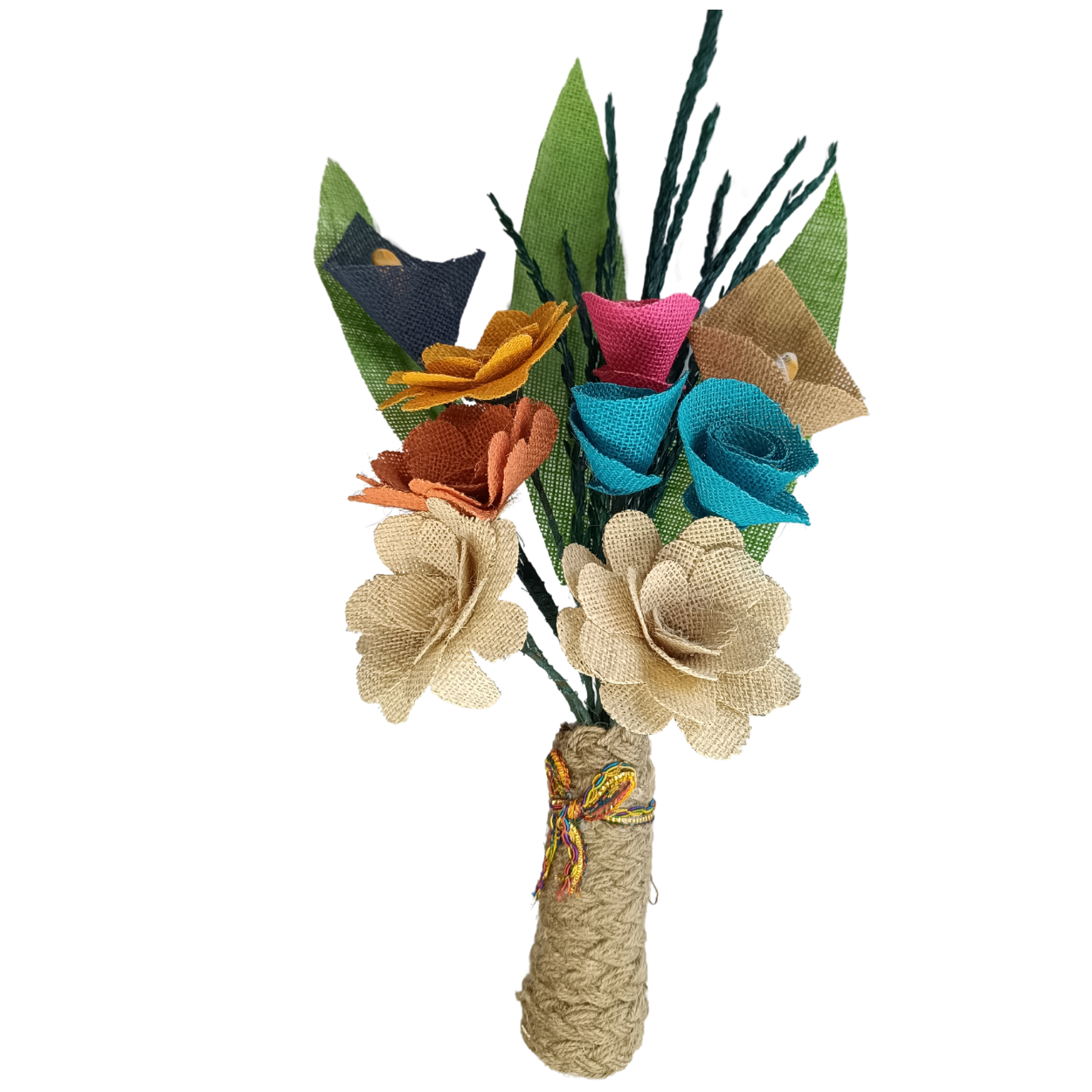 3 Patti Everlasting Jute Handle Bouquet
