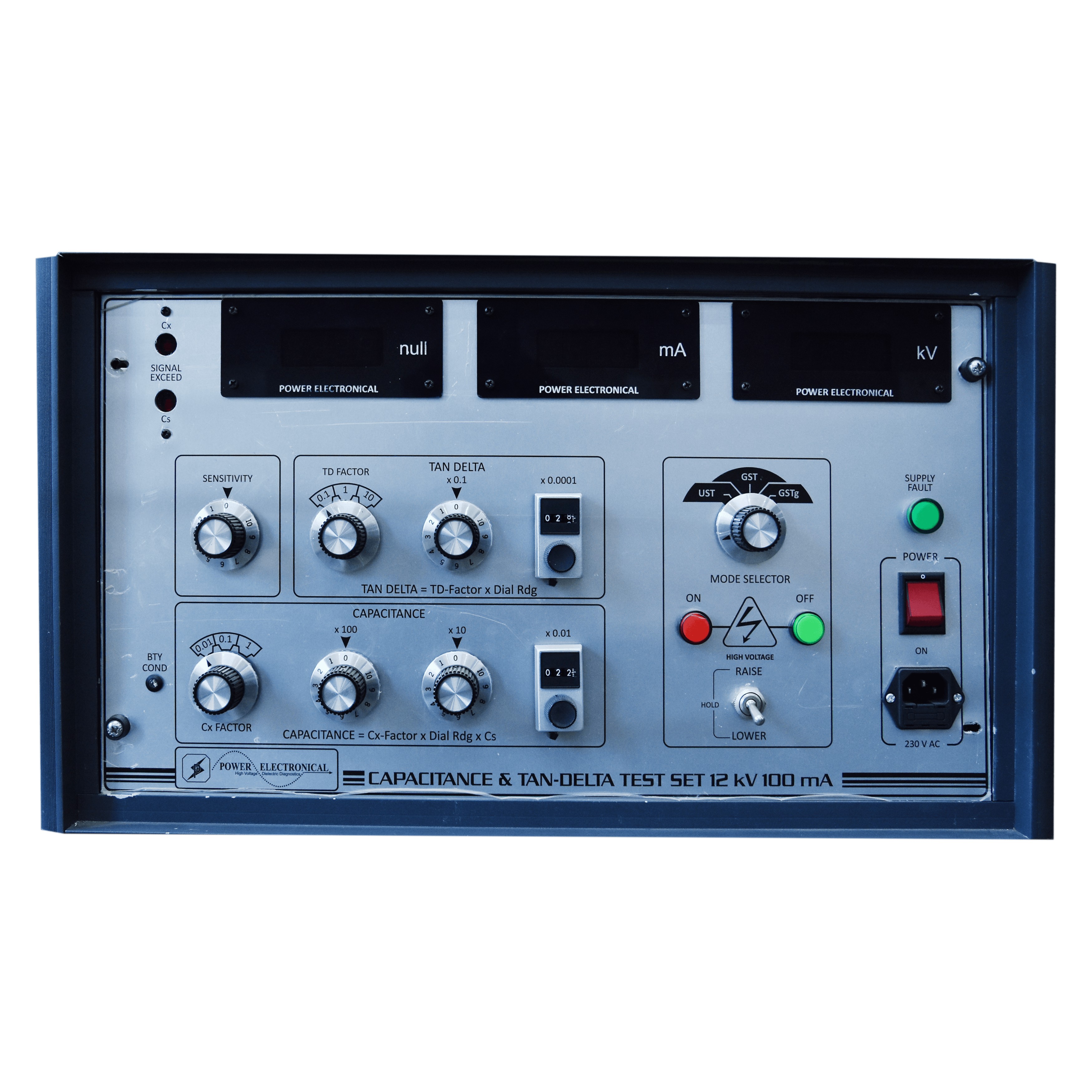 Manual Capacitance & Tan-Delta Tester