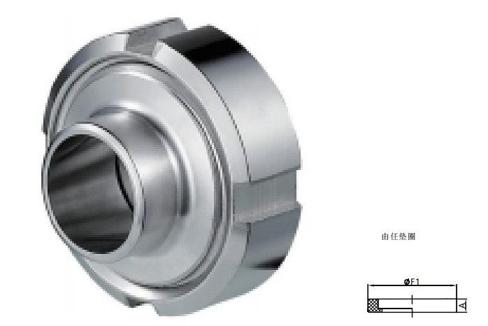 63.5MM SMS UNION, 4 SOLT, ONE STEP, SEAL