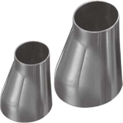 50.8 X 25.4 MM ECCENTRIC REDUCER, WELDED, POLISH-ID MIRROR,OD MATTE 