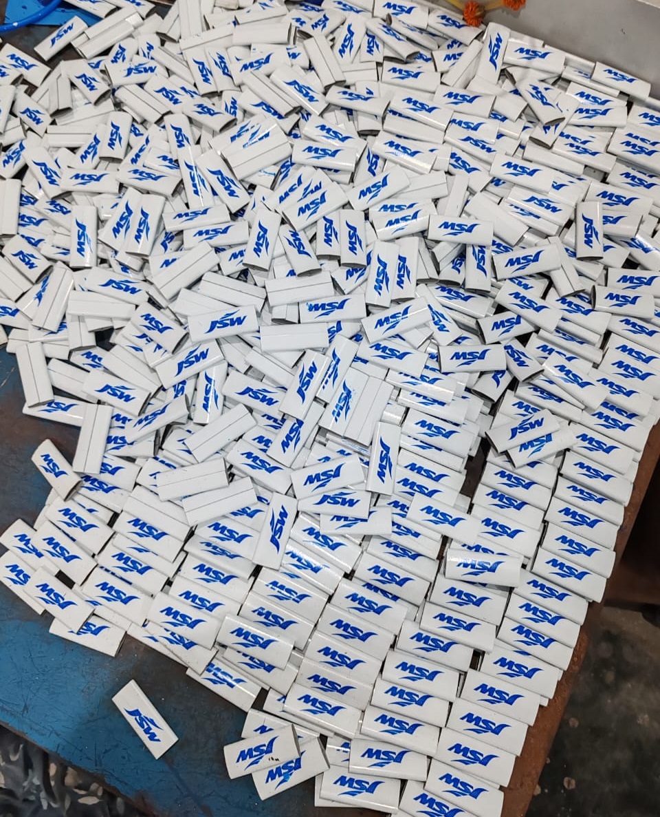 STEEL STRAPPING SEAL WITH LOGO (34HOC-19MM-LOGO)