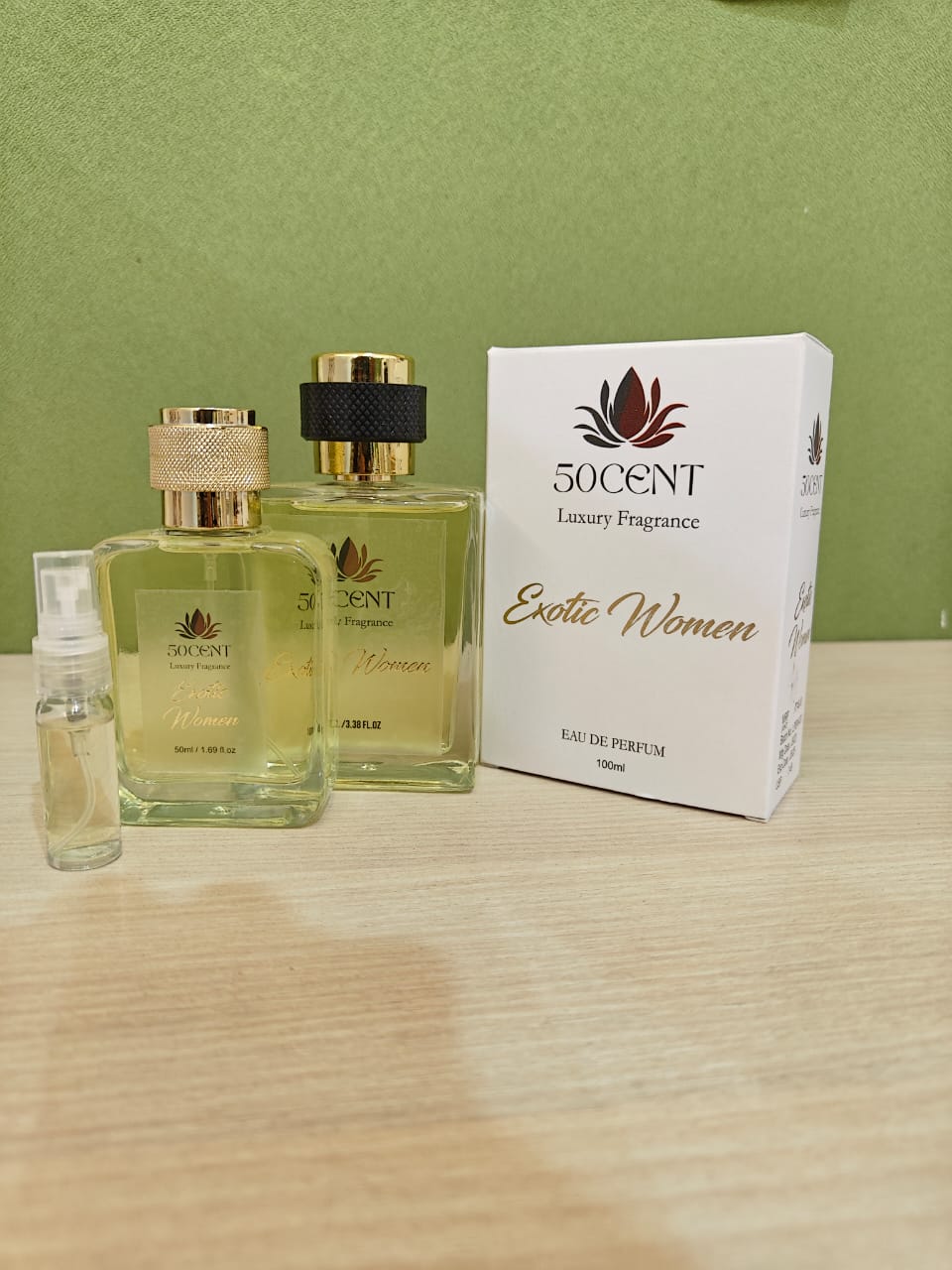 50 CENT LUXURY FRAGRANCE EXOTIC WOMEN 100 ml