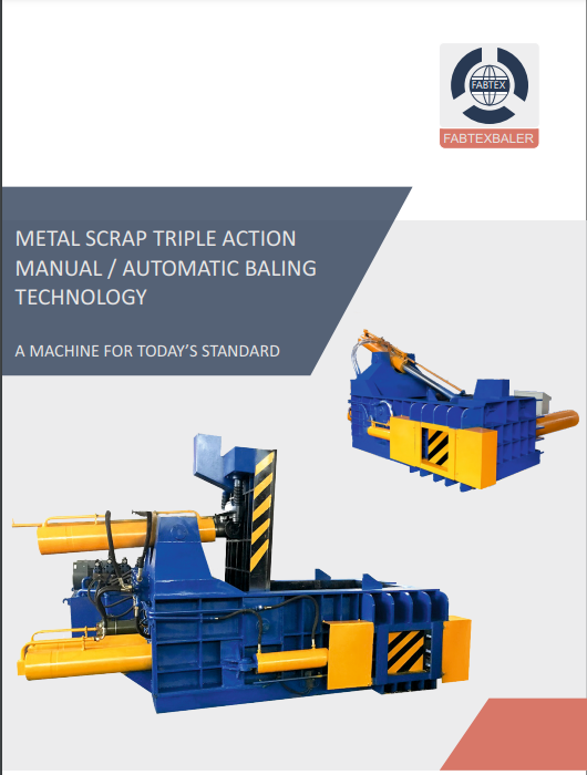 Double Action Scrap Baling Press Machine