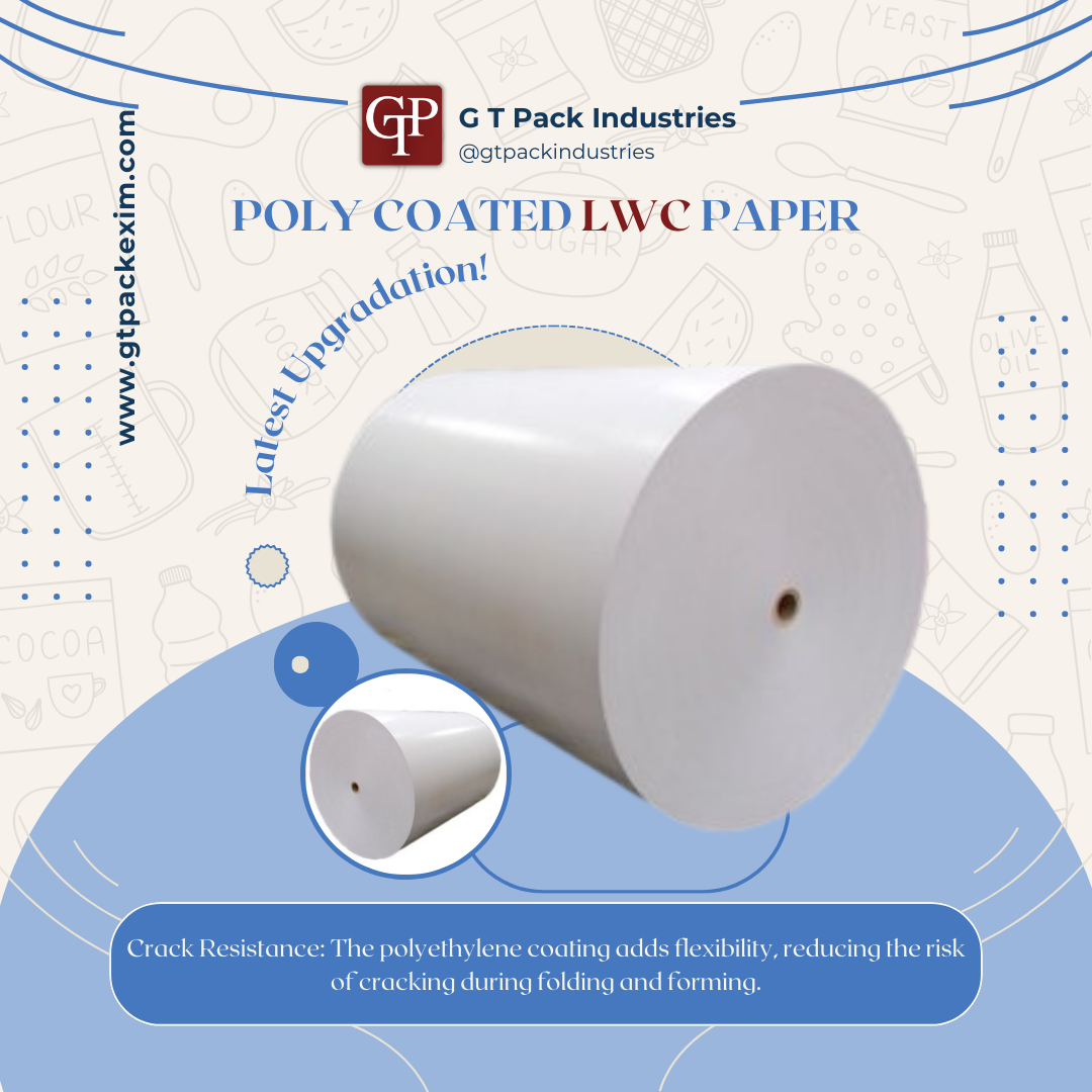 Poly Light Weight Coated Paper (LWC Paper)