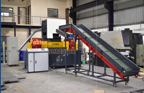 Electronic Scrap Shredder Machine