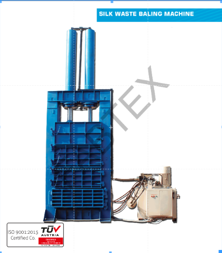 Silk Waste Baling Press