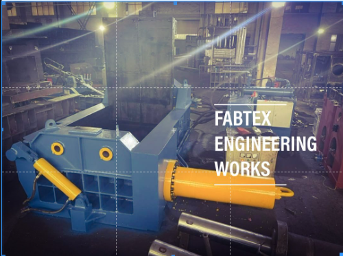 Triple Action Scrap Baling Press