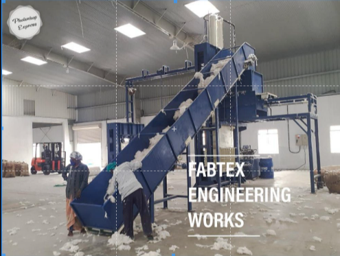 Fully Automatic Cotton Baling Press