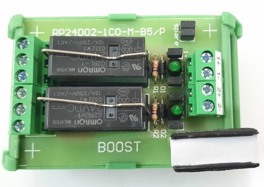 Relay Module 24 Volt DC 2 Channel 1 Change Over