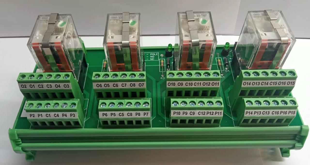 Relay Module 24 Volt DC 4 Channel 4 Change Over