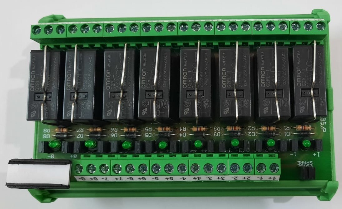 Relay Module 24 Volt DC 8 Channel 1 Change Over