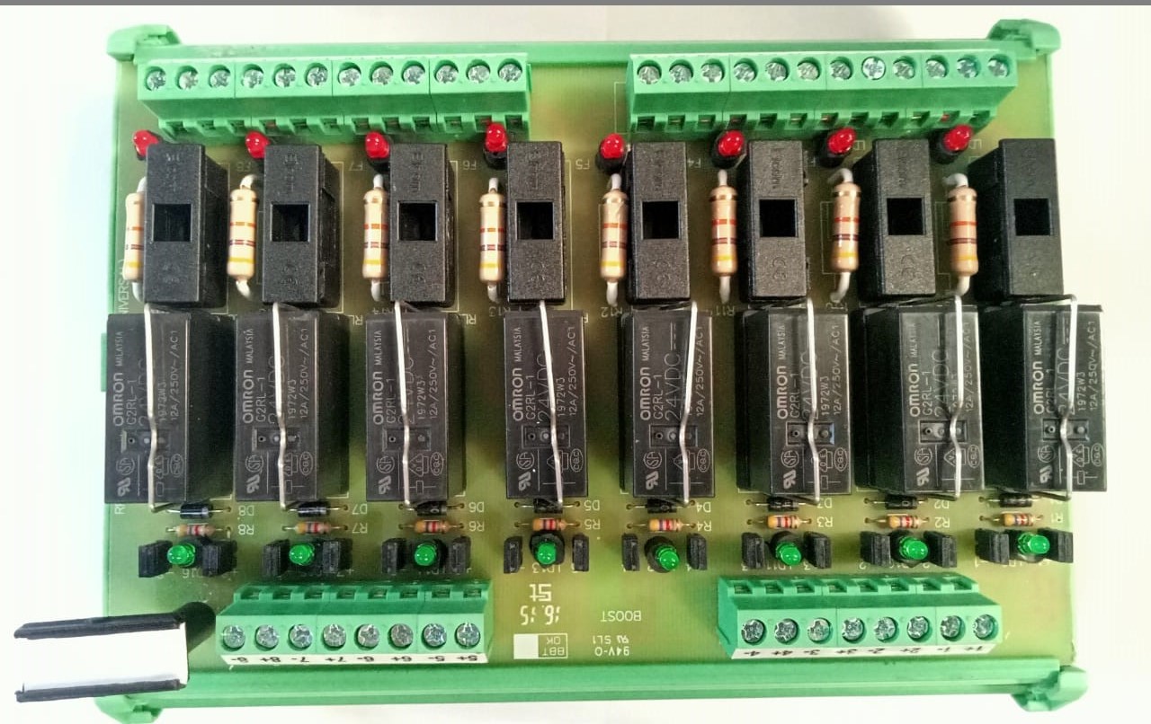Relay Module 24 Volt DC 8 Channel 1 Change Over With OFI Indicator