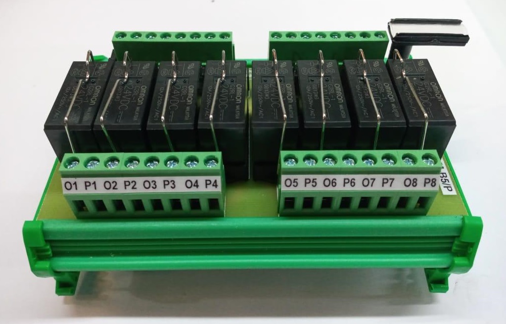 Relay Module 24 Volt DC 8 Channel With 1 NO Contact