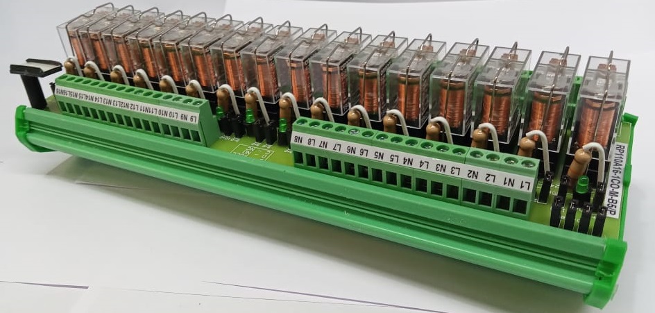 Relay Board 110 Volt AC 16 Channel 1 Change Over