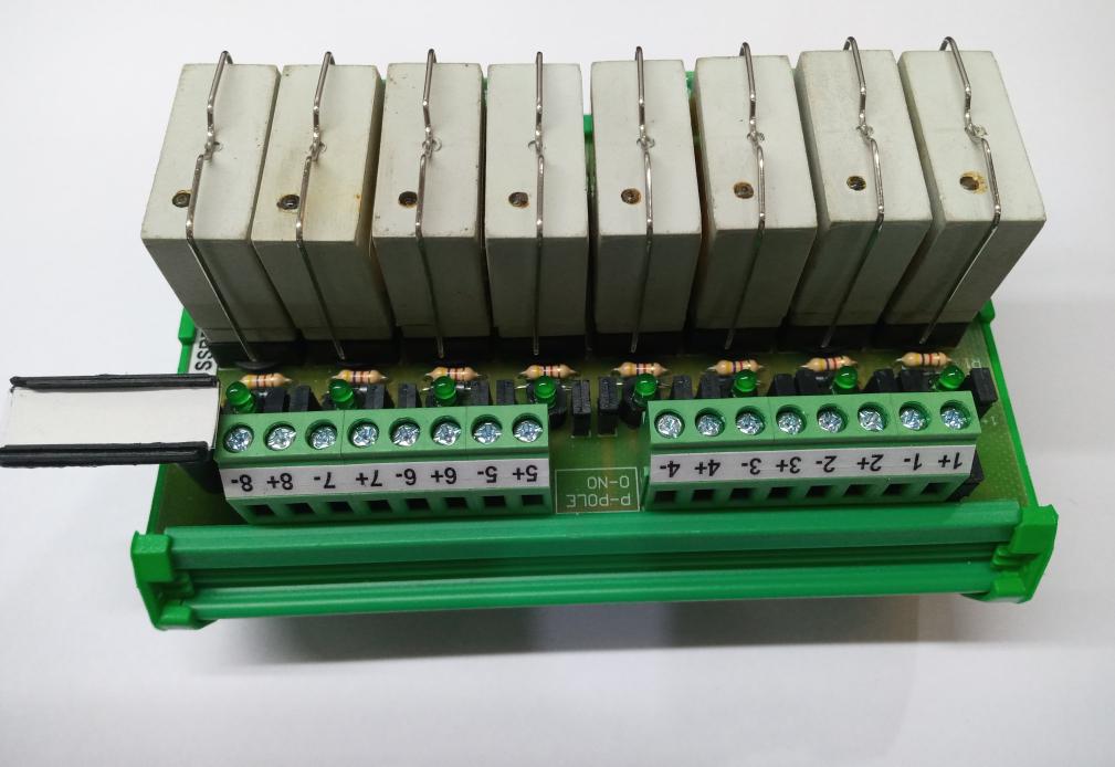 Solid State Relay Card 24 Volt DC 8 Channel 1NO ( AC to DC )