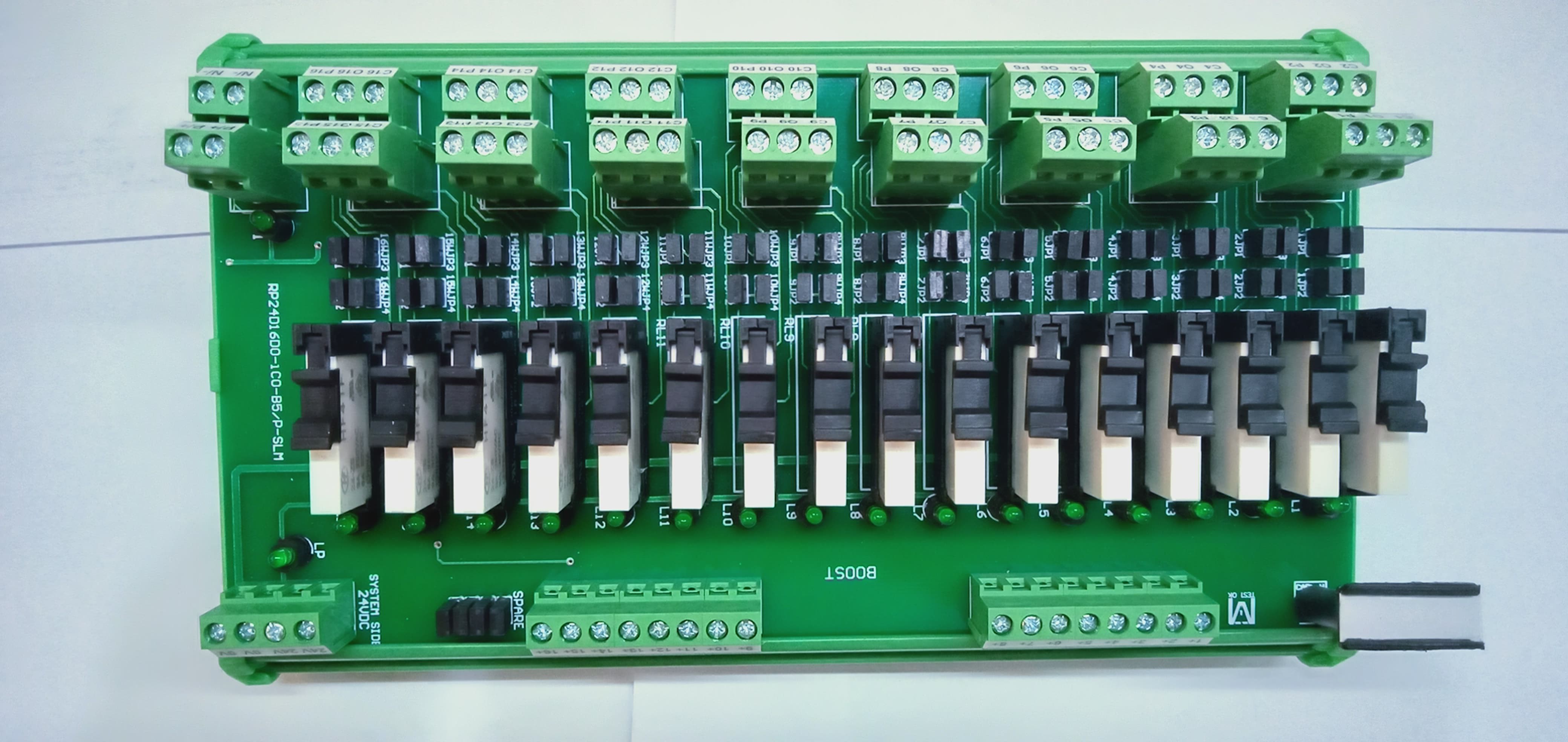 Slim Relay DO Module 24 Volt DC 16 Channel 1 Change Over