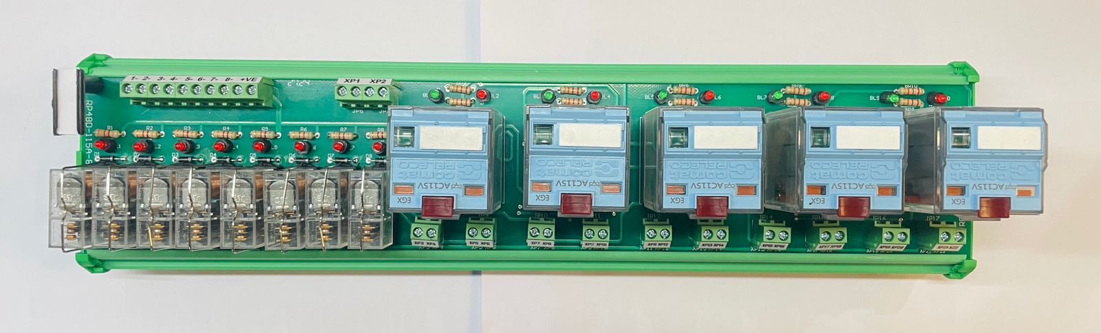 Relay Module 48DC-115AC, 8+5 Channel, 1+3 Change Over 