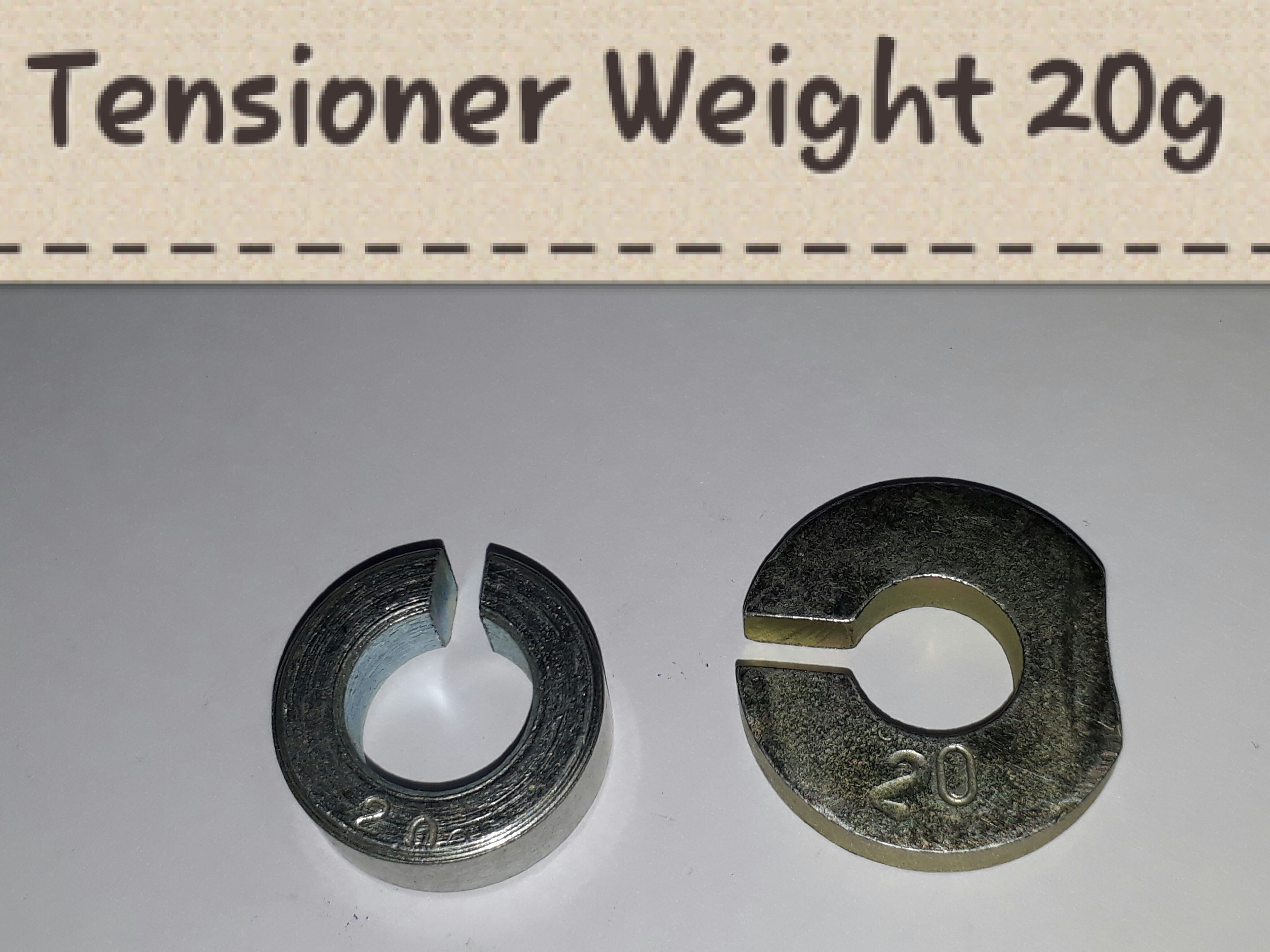 Tensioner Weight Washer 20G