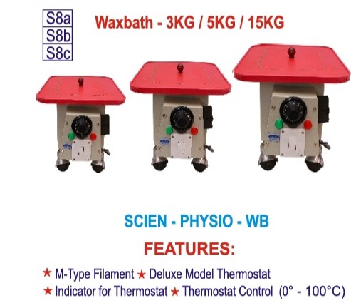WAX BATH-3KG CAPACITY WITH WAX
