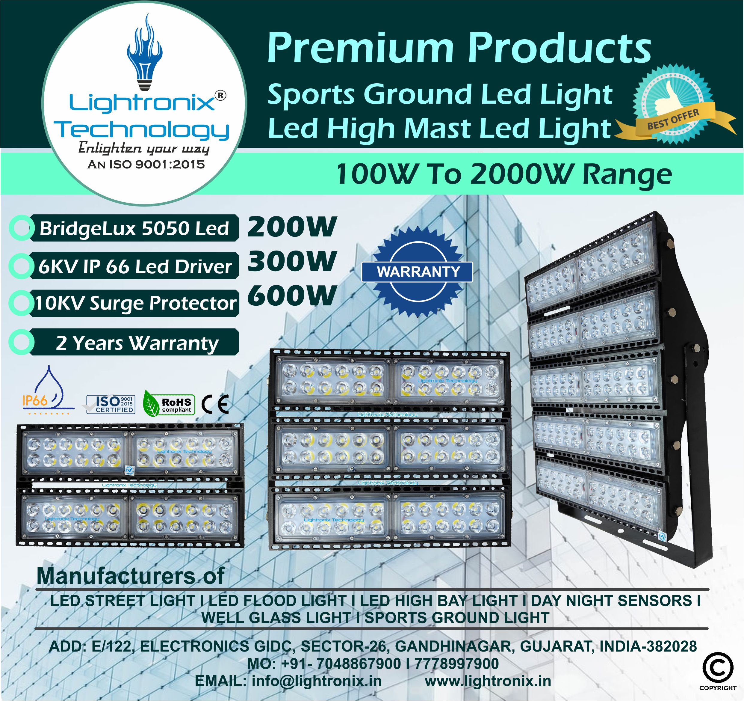 SPORTS STADIUM LED LIGHT