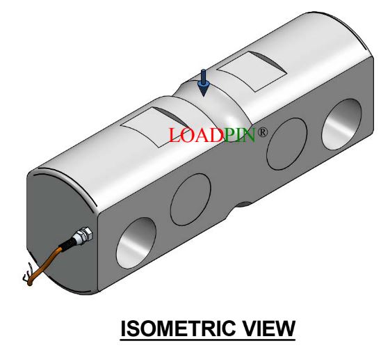 Double Ended 200t LOADPIN